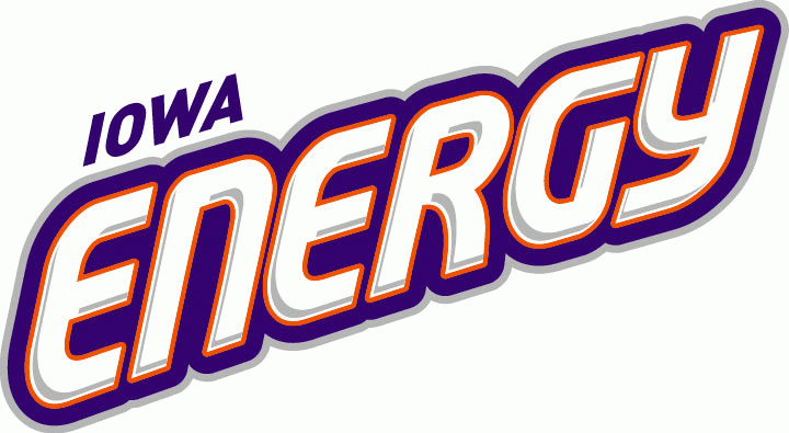 Iowa Energy 2007-2013 Wordmark Logo iron on transfers for T-shirts